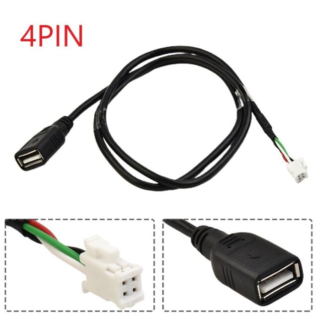 4Pin- Und 6Pin-Anschluss USB-Verlängerungskabel-Adapter Für Android-Autoradio