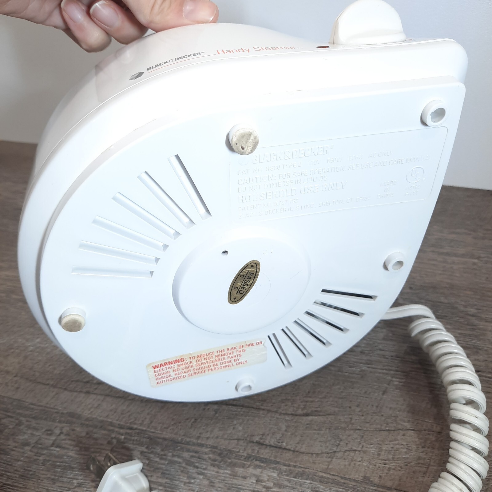 Black & Decker Handy Steamer HS80 Rice & Food Steaming eBay