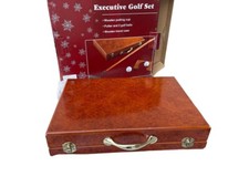 Travel Putting Practice Set In Travel Case Putter 2 Balls 1 Cup