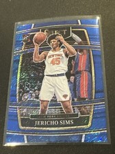 2021-22 Panini Select Retail Jericho Sims Blue Shimmer Concourse Rookie NM