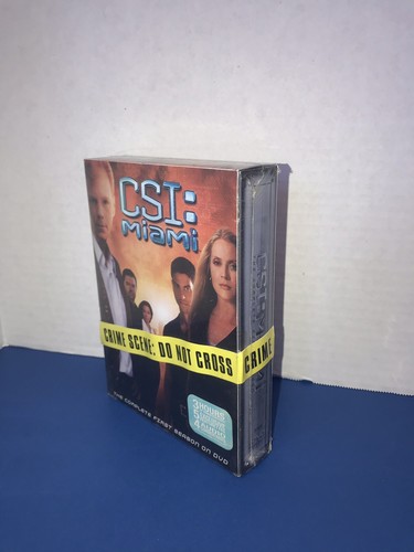 New Sealed - CSI: Miami - The Complete First Season (DVD, 2004, 7-Disc Set) - Picture 4 of 4