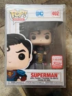 Funko Pop Heroes Metallic Superman #402 China Exclusive In Protector