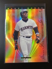 1995 Leaf Limited GOLD FOIL PRISM #4 Barry Bonds Baseball Card! SF Giants