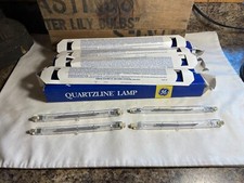 Lot of 4 GE Quartzline Lamp Replacement Bulbs New Old Stock