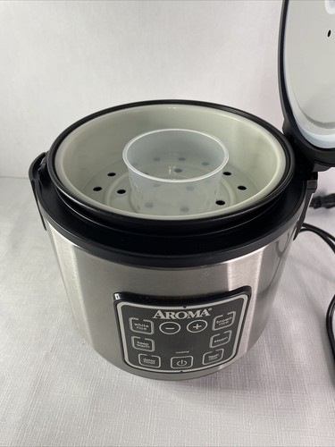 Aroma Rice Cooker 4 cup ARC-914SBD Stainless Steel - Picture 11 of 12