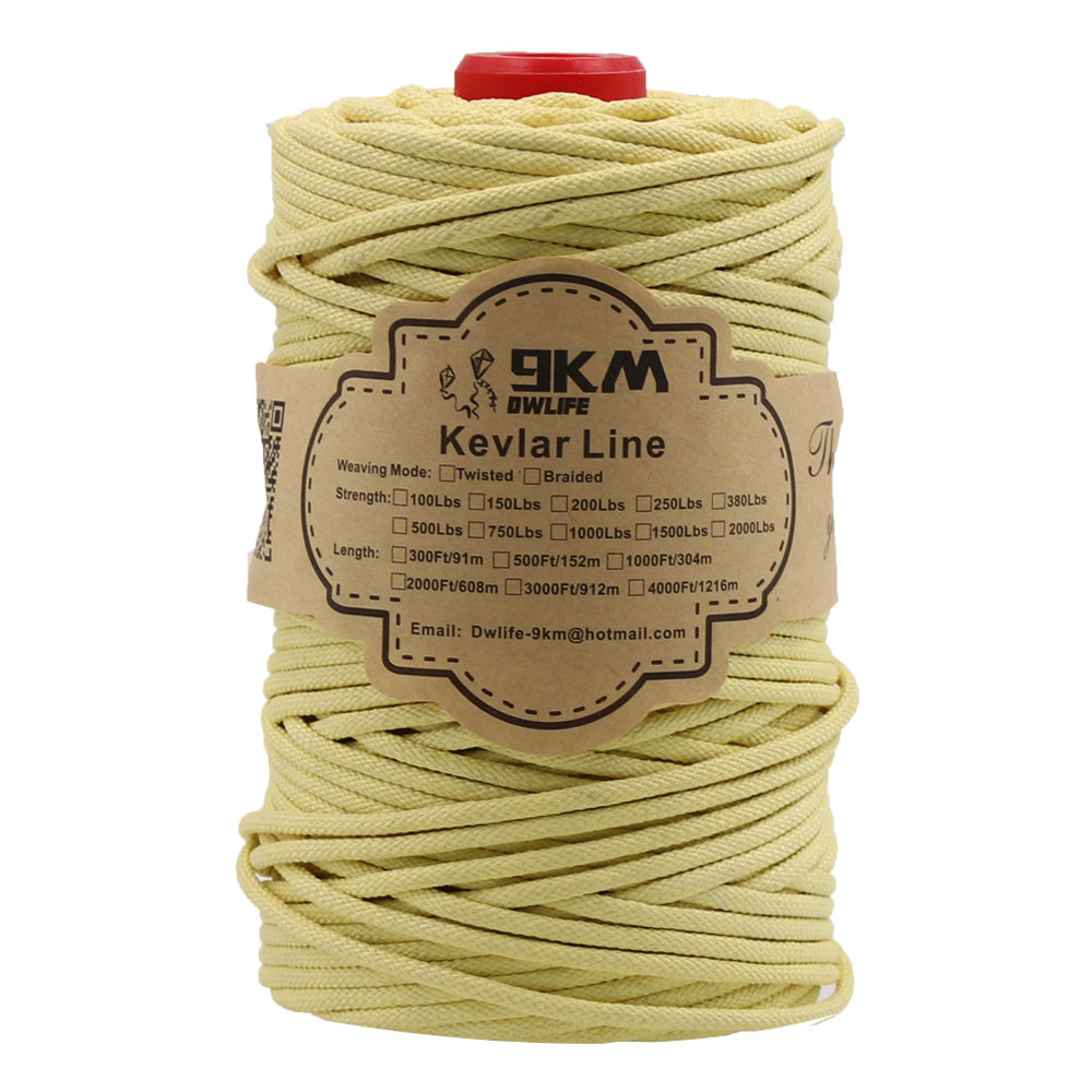 Heavy Duty 2000Lbs 300Ft Kevlar Cords Multi-strands Weaving Hiking Working Rope Heavy Duty 2000Lbs 300Ft Kevlar Cords Multi-strands Weaving Hiking Working Rope get the latest