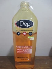 Used* Dep Sport Texture Styling Gel Marathon ultimate Hold 8 Oz  left
