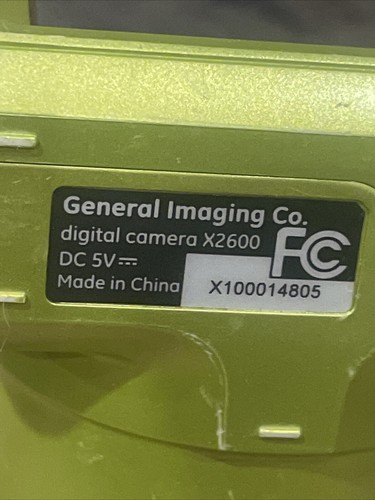 GE X2600 16MP 26x Zoom Green Digital Camera. - Picture 8 of 12