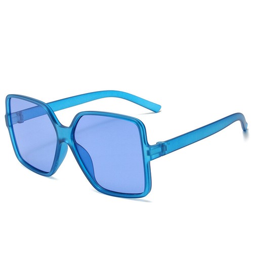 Oversized Square Sunglasses Simple Trendy Designer Fashion Large Big Sun Glasses - Picture 21 of 28