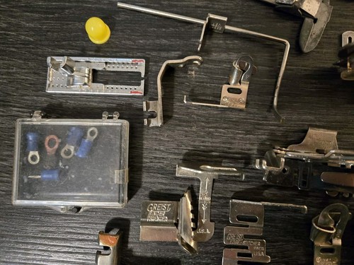 Vintage Greist Nähmaschinenaufsätze Rüschenbinder Kantenhefter + mehr - Bild 2 von 6
