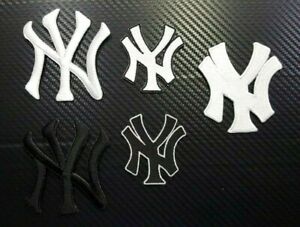 New York Yankees NY Bleu Baseball Sport Brodé Patch Logo Iron /& à coudre sur