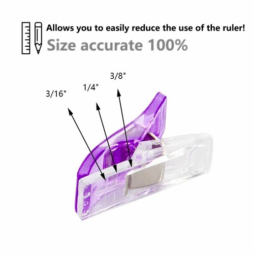 50/100PCS DIY Clips Clamp for Craft Quilting Sewing Knit Crochet Multicolor US - Picture 11 of 14