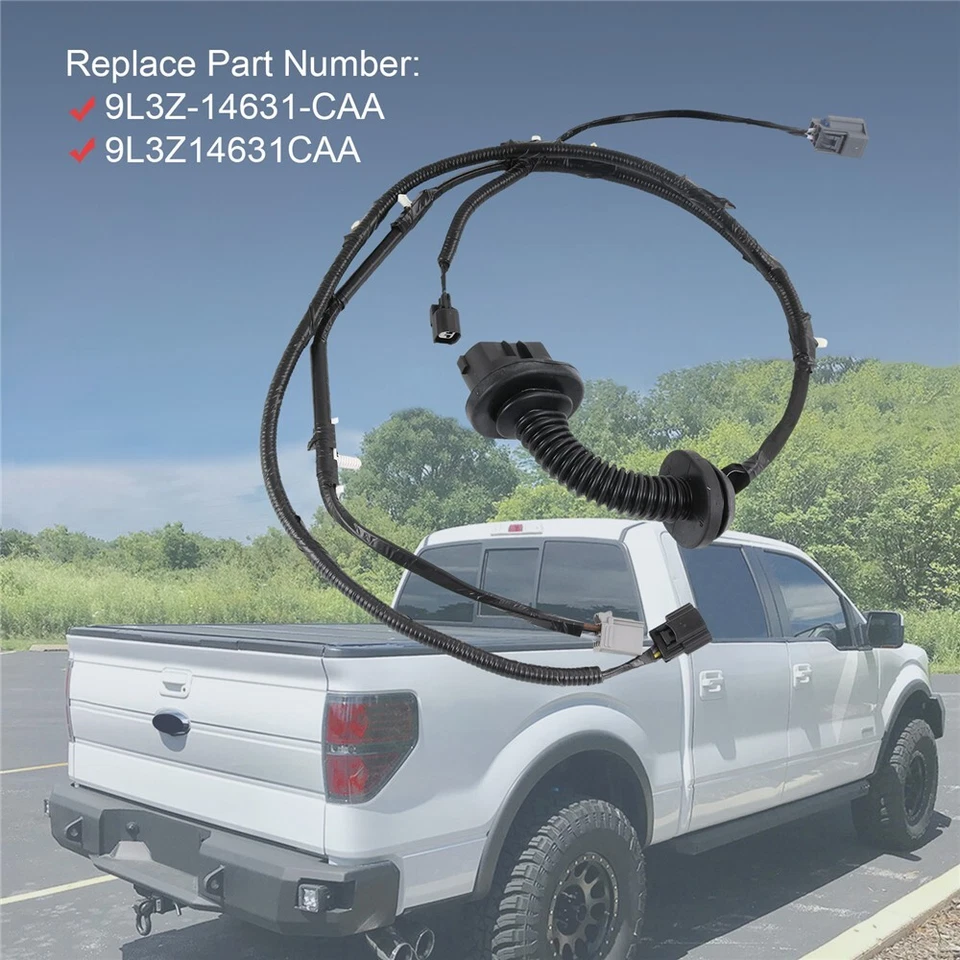 Arnés de cables de puente de puerta trasera lado del conductor izquierdo para Ford F150 09-14 doble cabina Foto 4 de 4