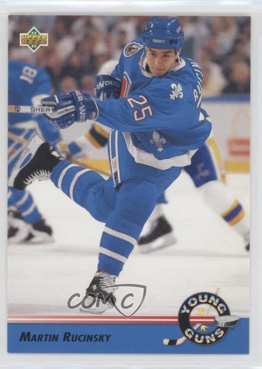 1992-93 Upper Deck Young Guns Martin Rucinsky #556
