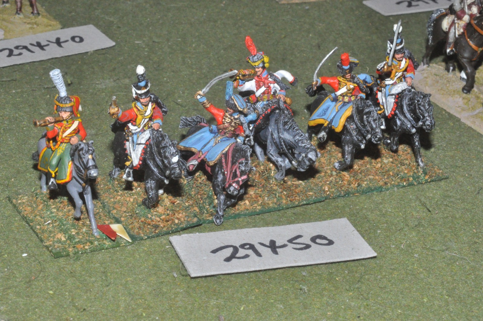 25mm napoleonic french - hussars 6 figures - cav (29450) 25mm napoleonic french - hussars 6 figures - cav (29450)