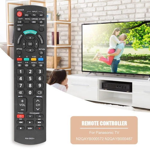 Television Remote Control TV Controller for P anasonic N2QAYB000572 N2QAYB000487