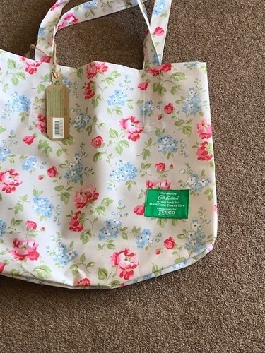 CATH KIDSTON Bag FLORAL Shopping Tote for Tesco Limited Edition UNUSED - Picture 3 of 3