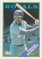 FREE SHIPPING-MINT-1988 Topps  #247 Thad Bosley ROYALS