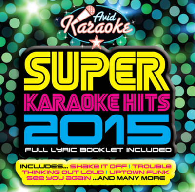 Various Artists Super Karaoke Hits 2015 (CD) Album