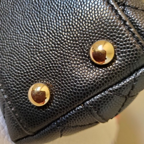 Chanel Coco Handle Caviar mini 7.25 " Black caviar Gold Hw bag Tag Receipt 2023 - Picture 19 of 19