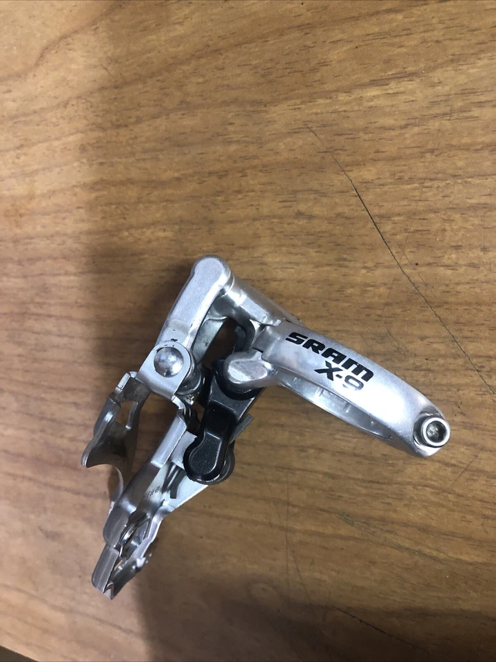 SRAM X-9 Mtb 32mm Clamp 2007 Mtb Triple 44t High Clamp top pull - Image 3 of 4