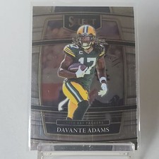 Davante Adams 2021 Panini Select #14 Panini Silver Prizm Green Bay Packers