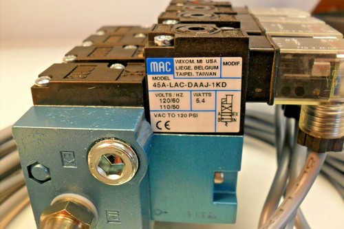 QTY 4 - MAC 45A-LAC-DAAJ-1KD - 15910 con colector, cableado y accesorios - Imagen 2 de 6