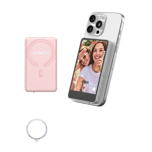 SYNCO XView M4 Handy Selfie Monitor Bildschirm Kabellos Magnetisch für iPhone&An - 第 1/11 張圖片