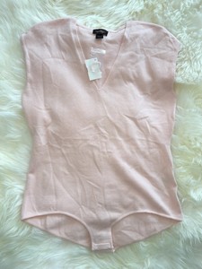 S plume Jcrew rose G2896 à cachemire Sz Collection mancherons Body Nouveau poids rBdQCeoxW