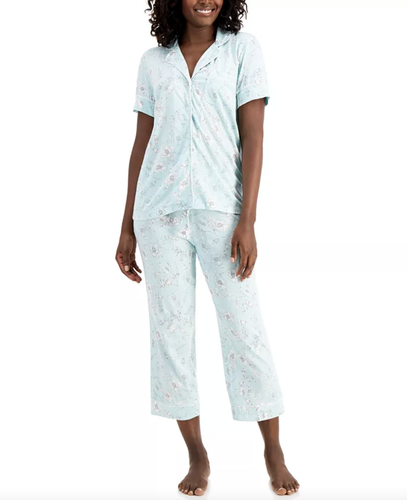 Charter Club Printed Capri Pants Pajama Set - Bild 1 von 5