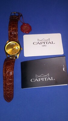 Capital OROLOGIO CAPITAL IN ORO 18 KT Codice: AK2 | eBay