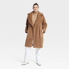 Womens Faux Shearling Coat - Universal Thread...