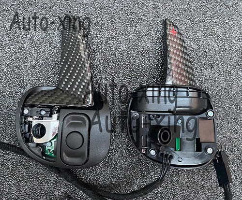 Palancas de cambio de fibra de carbono para volante Dodge Charger Challenger SRT R/T - Imagen 1 de 8