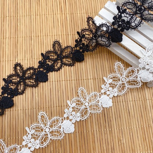 70 Designs! Gothic Art Deco Fine Delicate LACE TRIM Sewing Ribbon Craft Dress - Picture 221 of 438
