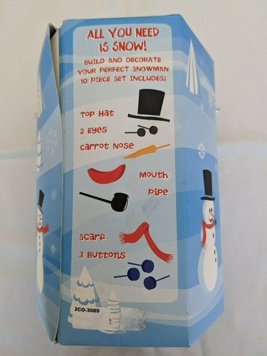 KIT DECORAZIONE PUPAZZO DI NEVE IN SCATOLA - Foto 4 di 5