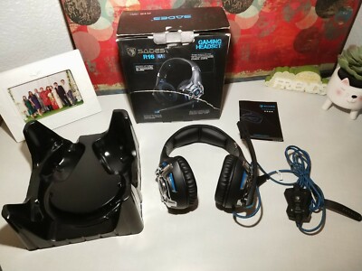 SADES R16 PC Gaming Headset 7.1 