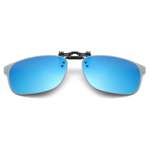 Polarized Clip On Sunglasses Over Prescription Glasses Cool Stylish Flip Up Clip - Picture 20 of 21