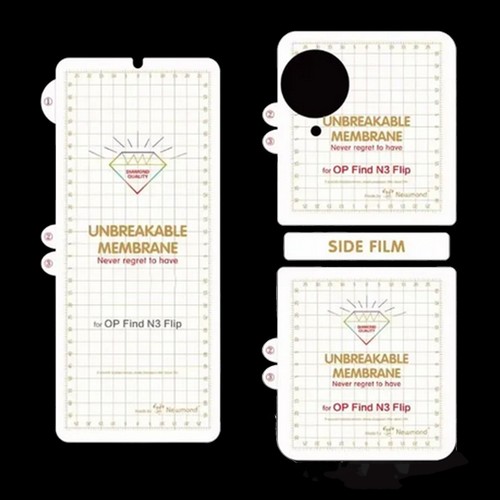 Oppo Find N2 Flip TPU Hydrogel Full Cover Flip Screen Protector - Crystal Clear - Picture 5 of 9