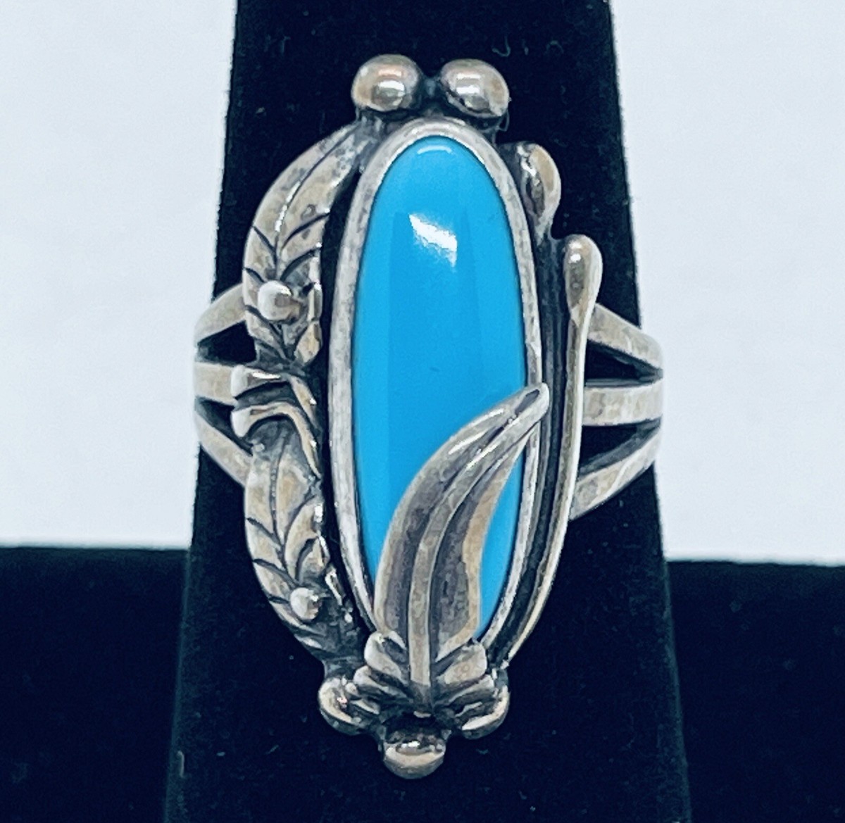 Opulent Vintage Native American Navajo Old Sleeping Beauty Turquoise Sterling Silver Bracelet Opulent Vintage Native American Navajo Old Sleeping Beauty Turquoise Sterling Silver Bracelet