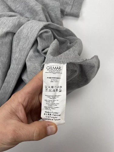 Mens Iceberg Gray Graphic Chest Logo Short Sleeve Polo Shirt Gray - Picture 9 of 10