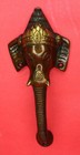 Elephant Shape Antique Finish Handcrafted Brass Wardrobe Window Door Pull Handle