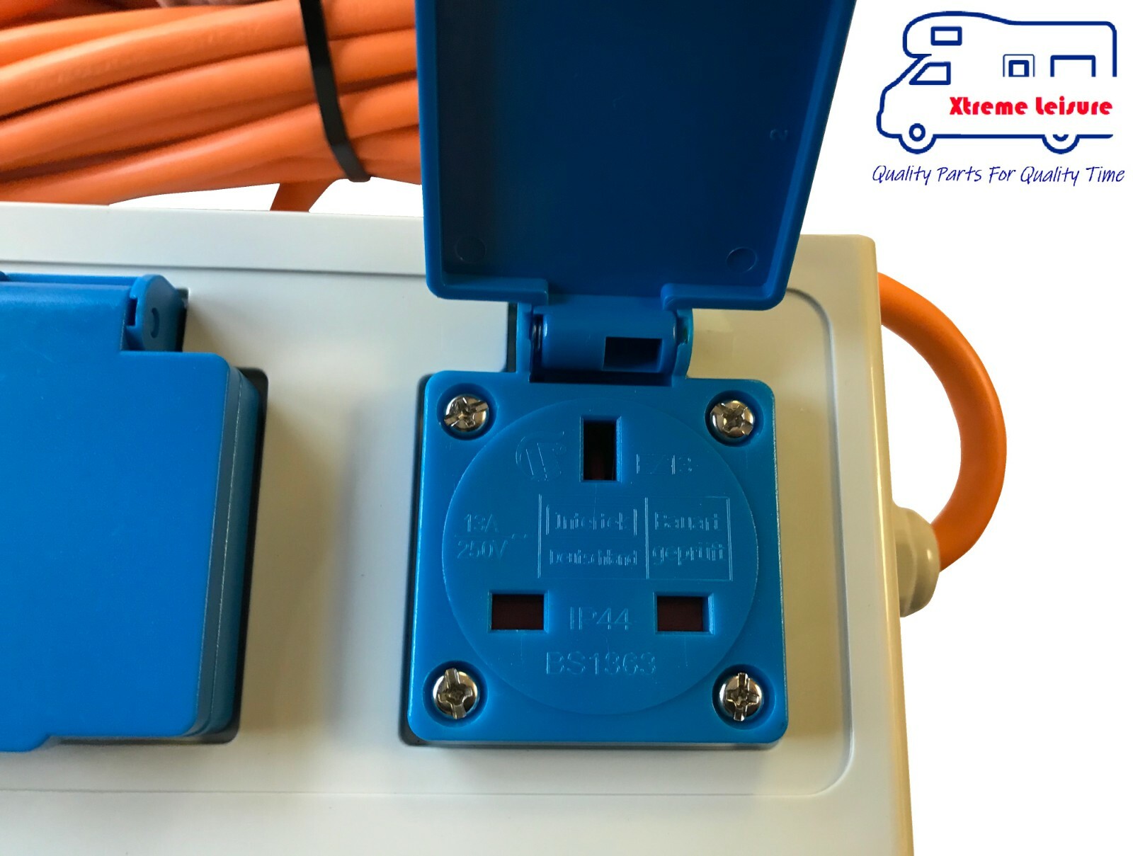 Caravan Motorhome Camper Mobile 15m Mains Campsite Power Extensions