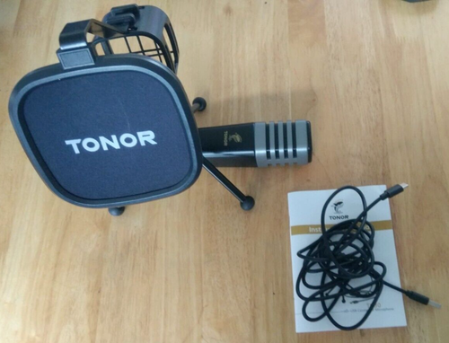 TONOR TC30 RGB USB Microphone, Cardioid Condenser Mic with Tripod Stand - Picture 10 of 13
