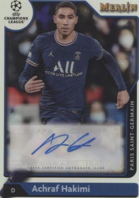 2021-22 Topps Merlin Collection Chrome UCL - Autographs