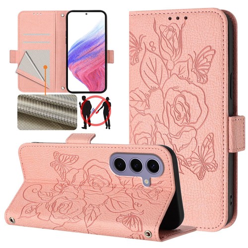 Für Samsung Galaxy A56/A36/A26 Crossbody Strap Leder Wallet Flip Stand Case - Bild 28 von 33