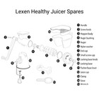 Spare Parts for Lexen's Manual Wheatgrass Juicer (GP27)