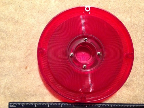 NOS STOP/TAIL LIGHT LENS 1965+ FORD CUSTOM GALAXIE C5AZ-13450-A/SAE-TSDB-65AFD - Bild 4 von 6