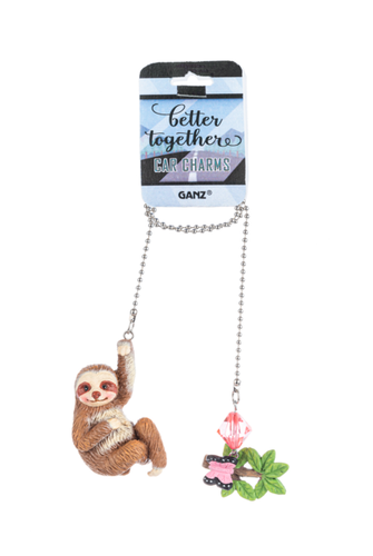 Ganz Better together Car Charm Sloth and Branch - Picture 2 of 3
