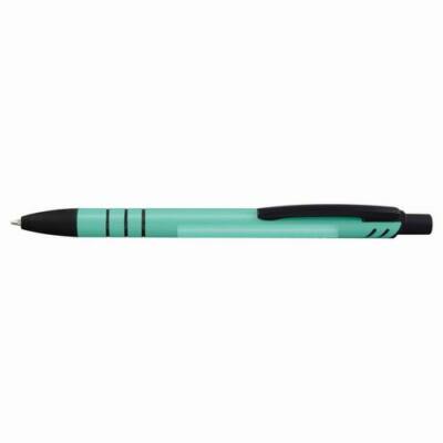 Heavy Duty Classy Thick Green Metal Pens with Rubber Grip Lot of 100 Pcs