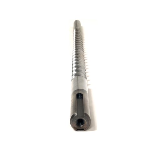 Davis Standard 3/4" Extruder Feedscrew 25-3/4" Long, 21" Screw, 4mm Thread Width - Picture 5 of 5